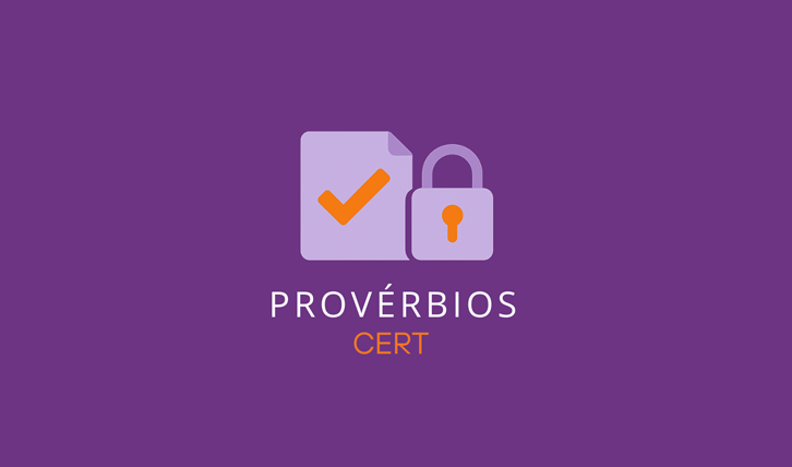 PROVÉRBIOS CERT